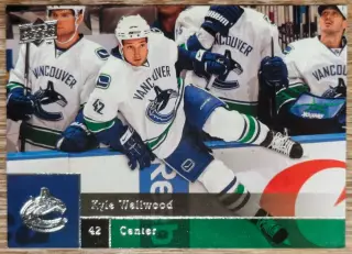 Карточка NHL. Кайл Уэллвуд/Kyle Wellwood Ванкувер