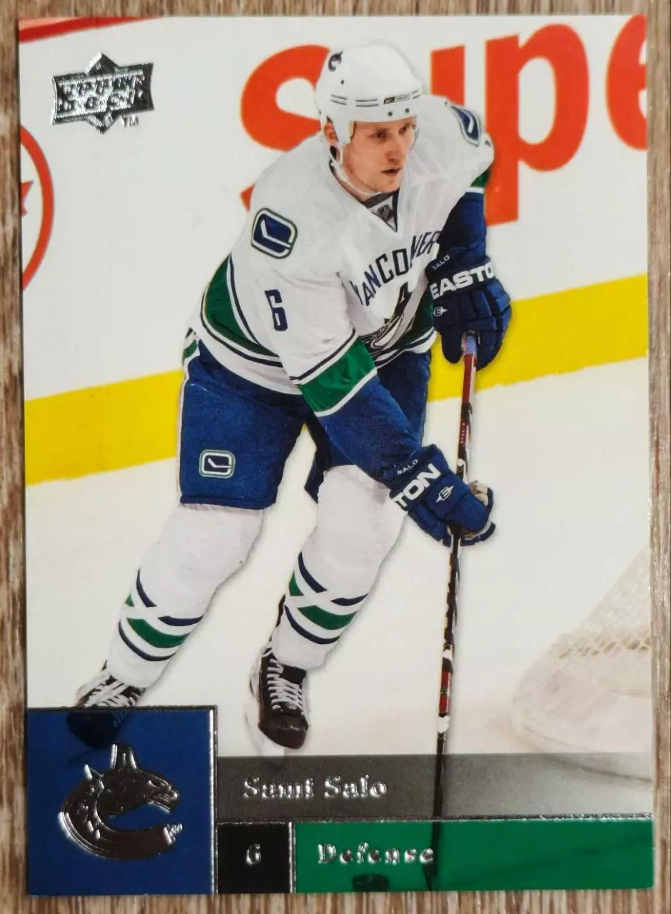 Карточка NHL. Сами Сало/Sami Salo Ванкувер