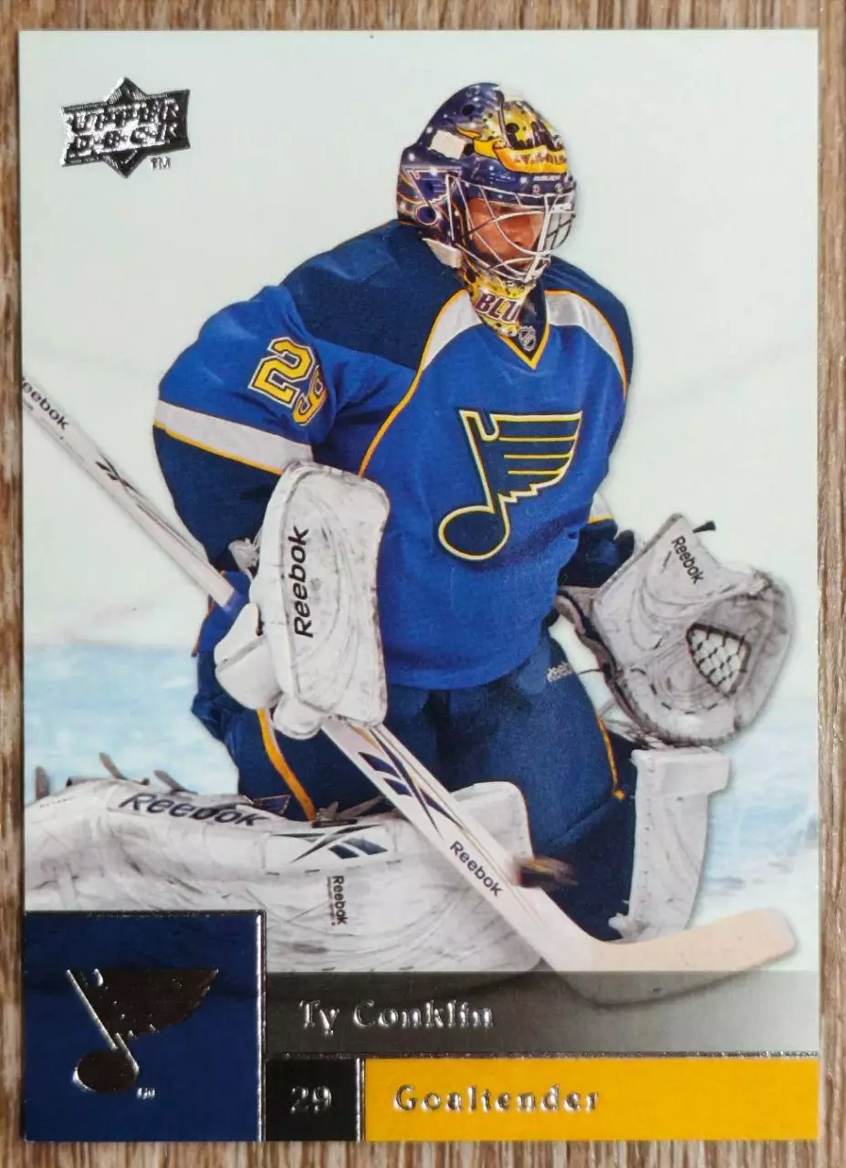 Карточка NHL. Тай Конклин/Ty Conklin Сент-Луис