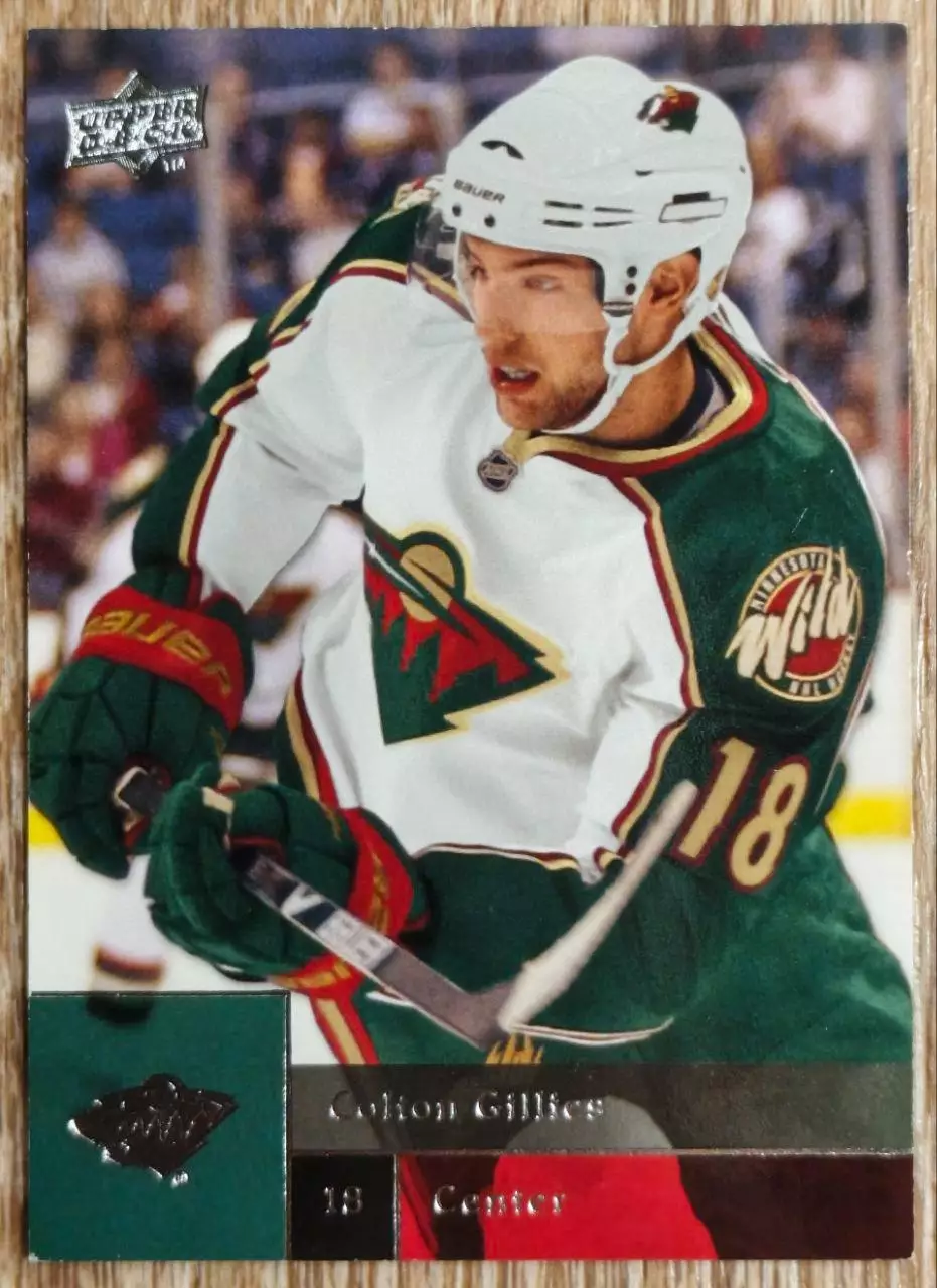 Карточка NHL. Колтон Гиллис/Colton Gillies Миннесота