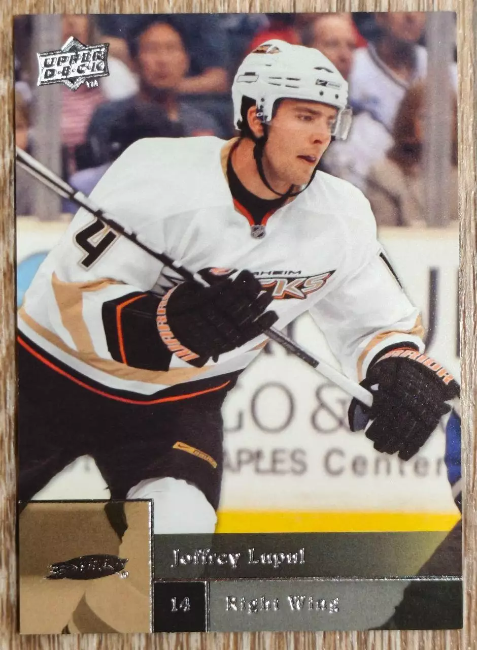 Карточка NHL. Джоффри Лупул/Joffrey Lupul Анахайм