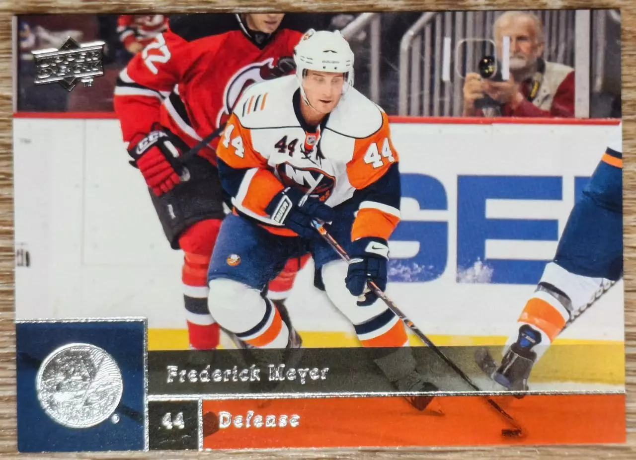 Карточка NHL. Фредерик Мейер/Frederick Meyer Нью-Йорк Айлендерс
