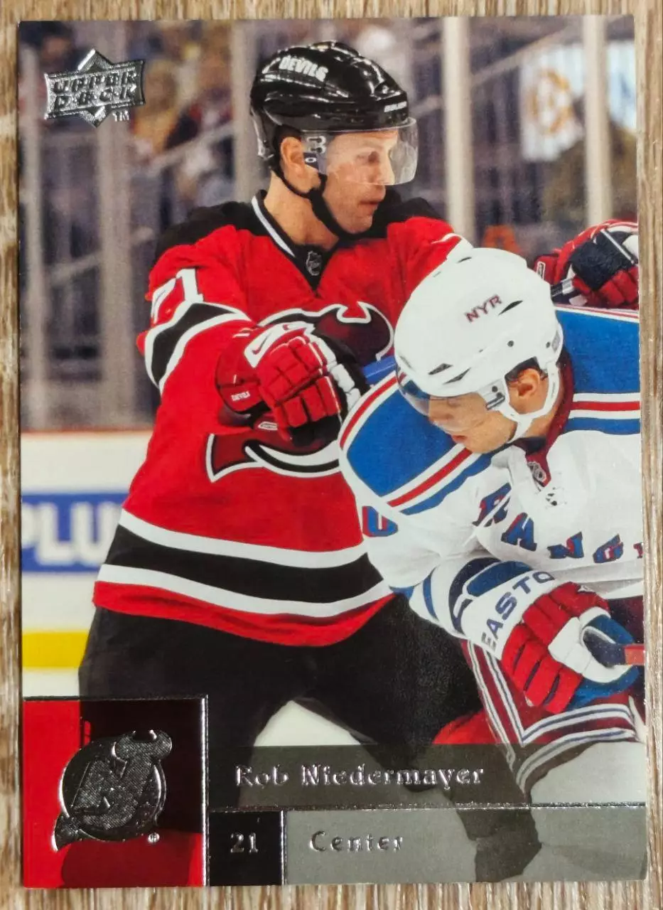 Карточка NHL. Роб Нидермайер/Rob Niedermayer Нью-Джерси
