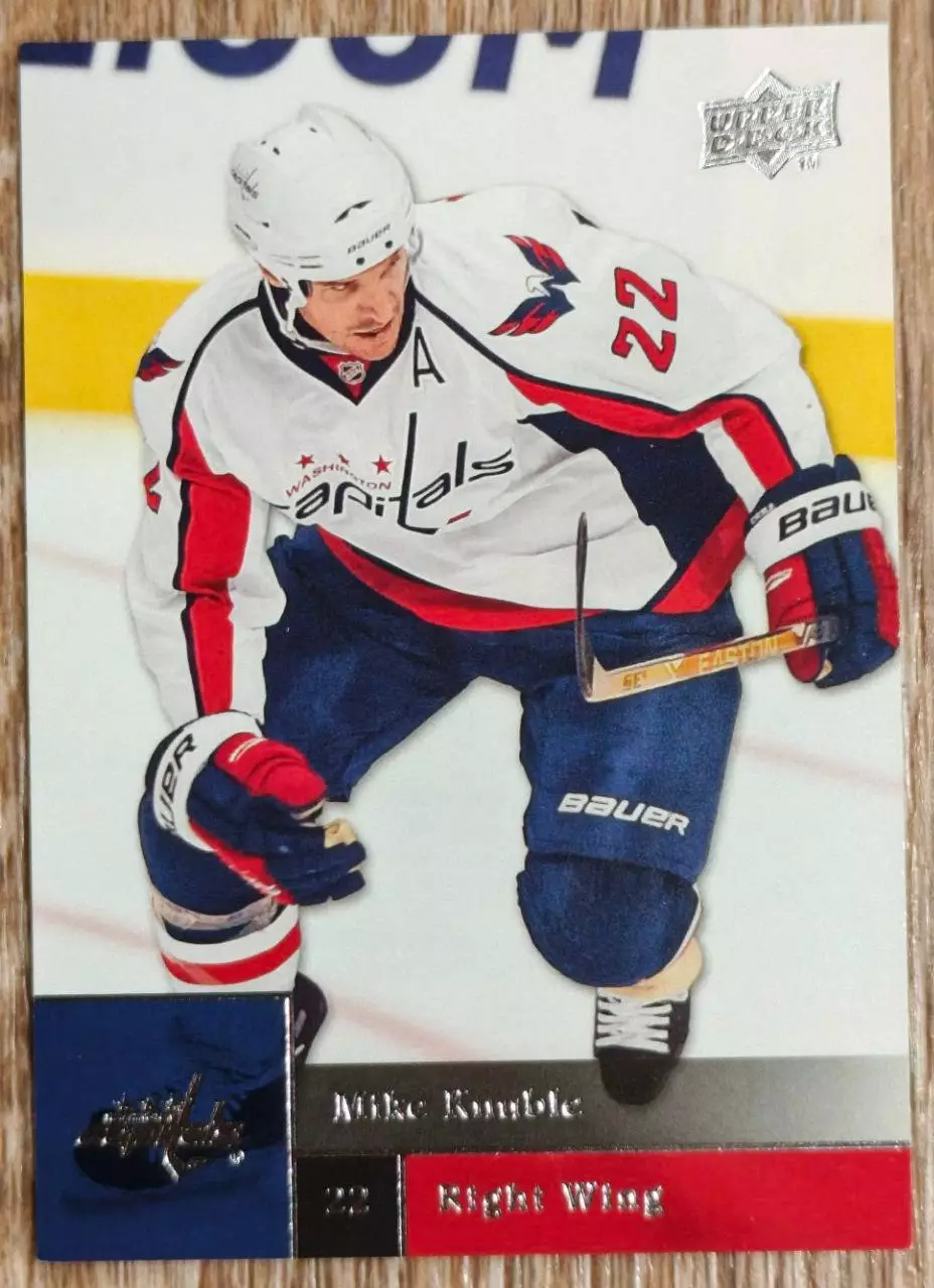 Карточка NHL. Майк Кнубл/Mike Knuble Вашингтон