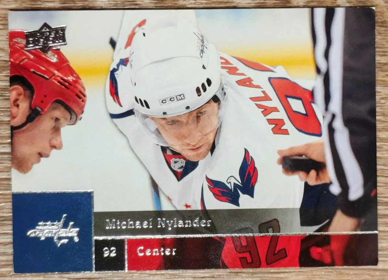 Карточка NHL. Микаэль Нюландер/Michael Nylander Вашингтон