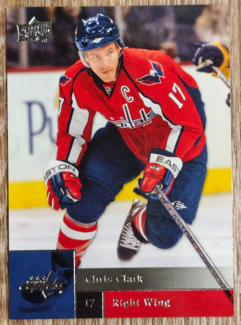 Карточка NHL. Крис Кларк/Chris Clark Вашингтон