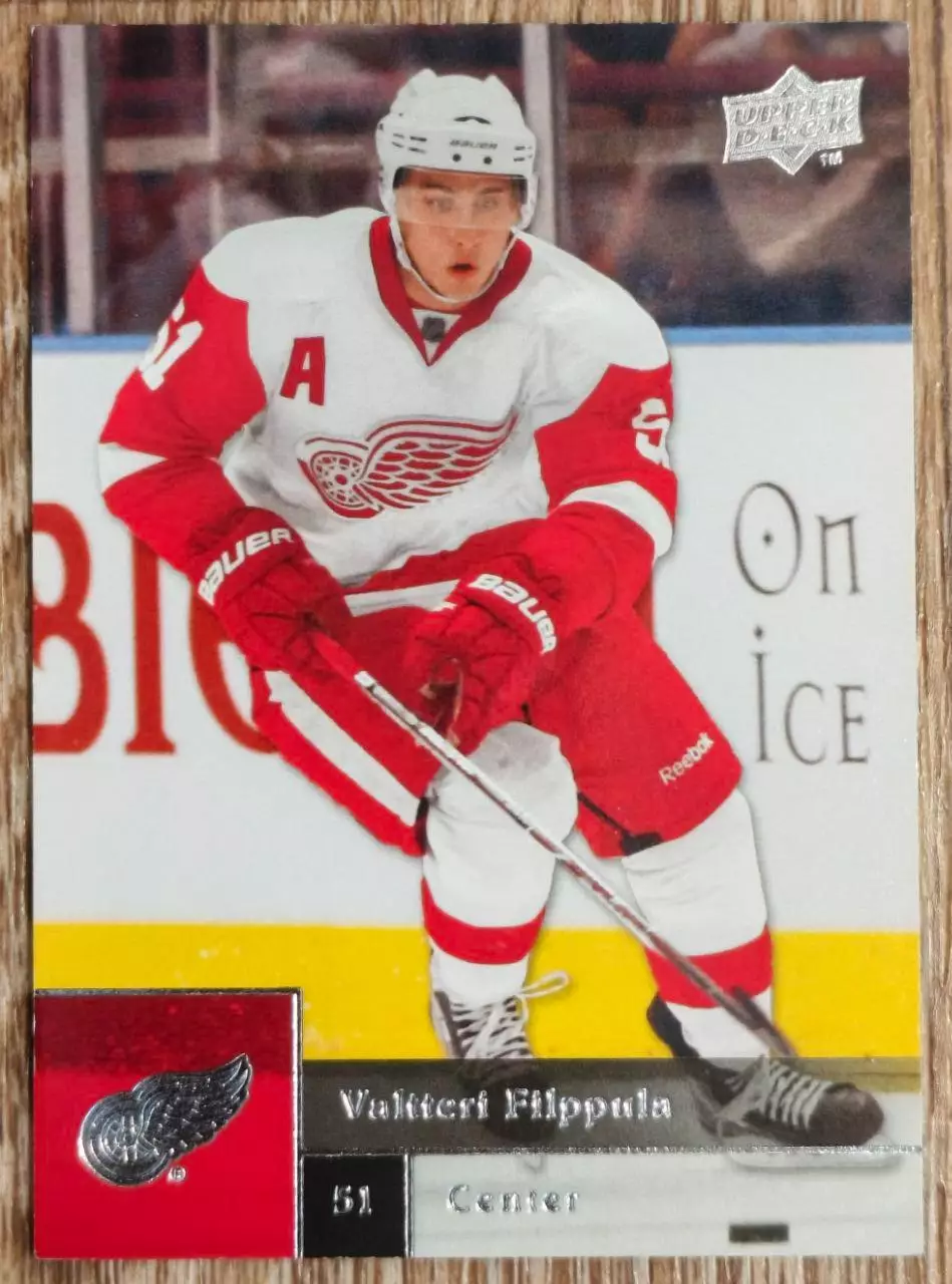 Карточка NHL. Валттери Филппула/Valtteri Filppula Детройт