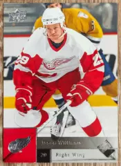 Карточка NHL. Джейсон Уильямс/Jason Williams Детройт