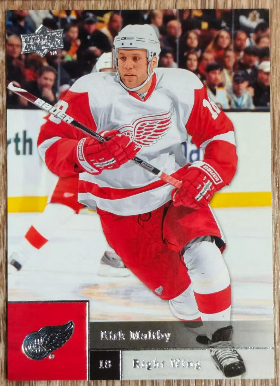 Карточка NHL. Кирк Молтби/Kirk Maltby Детройт
