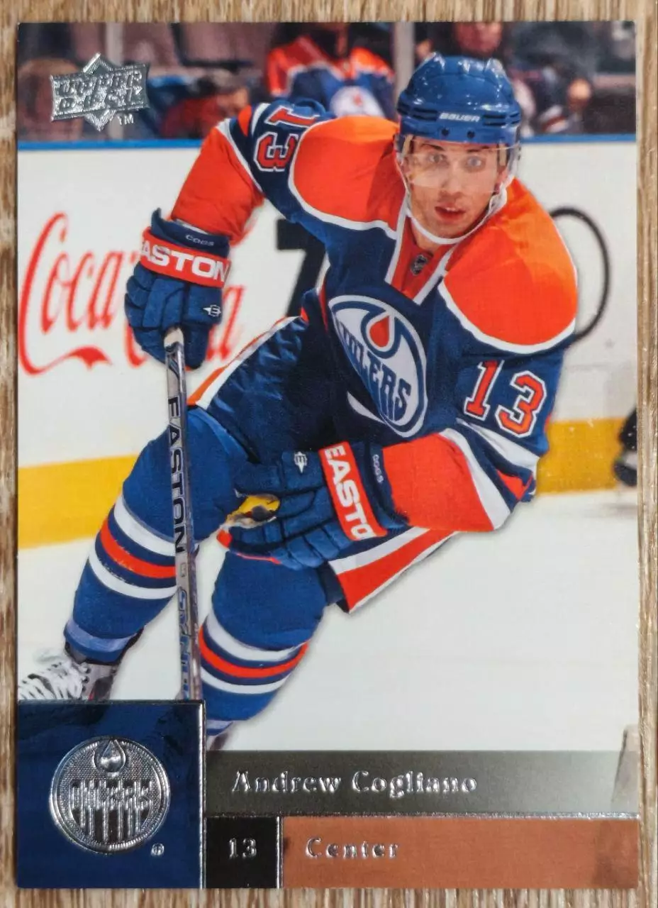 Карточка NHL. Эндрю Кольяно/Andrew Cogliano Эдмонтон