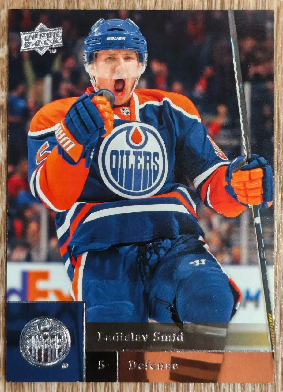 Карточка NHL. Ладислав Шмид/Ladislav Smid Эдмонтон