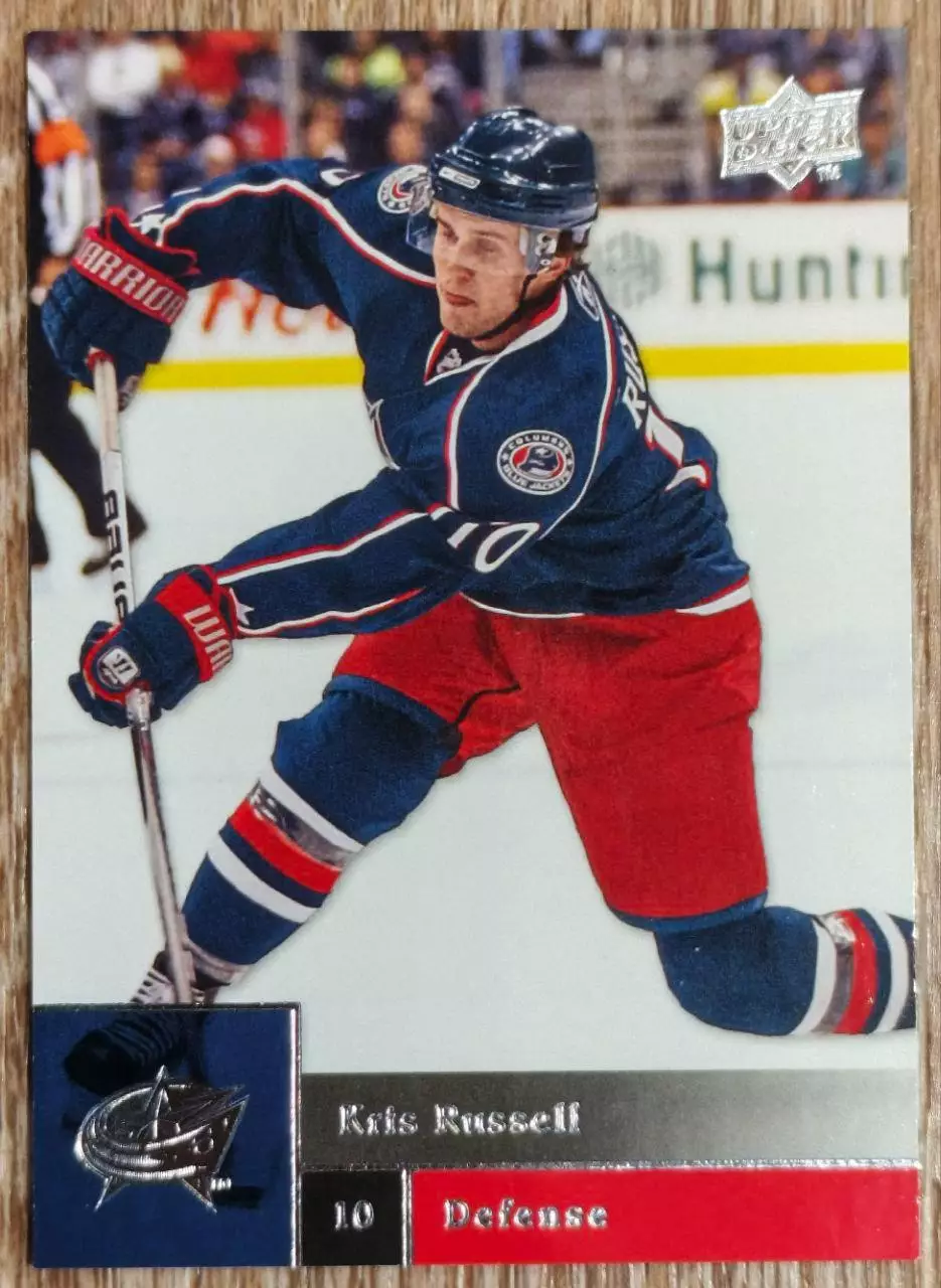 Карточка NHL. Крис Расселл/Kris Russell Коламбус