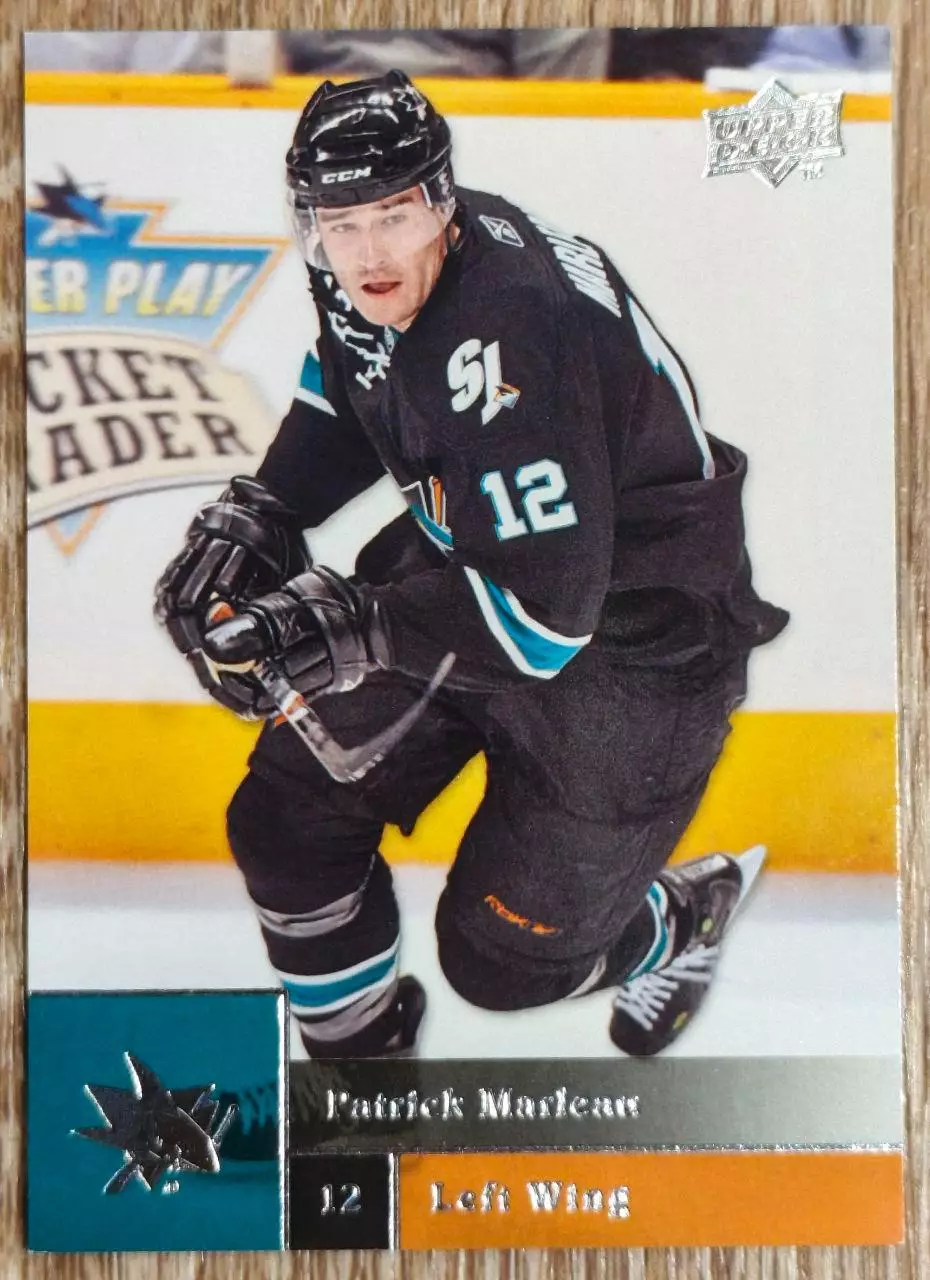 Карточка NHL. Патрик Марло/Patrick Marleau Сан-Хосе
