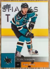 Карточка NHL. Девин Сетогучи/Devin Setoguchi Сан-Хосе