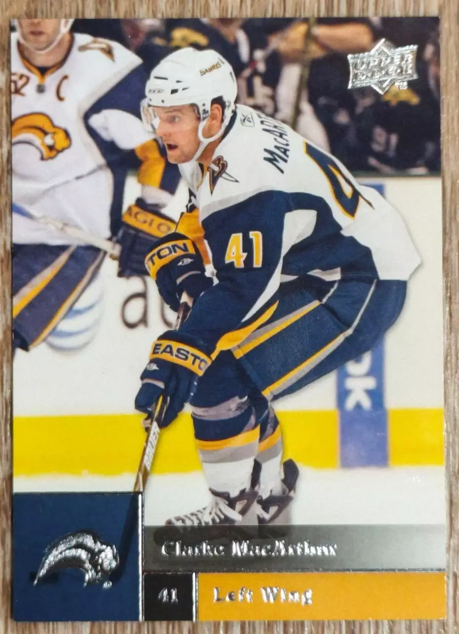 Карточка NHL. Кларк Макартур/Clarke MacArthur Баффало