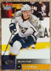 Карточка NHL. Мартин Эрат/Martin Erat Нэшвилл