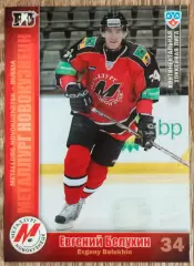 Карточка КХЛ. Евгений Белухин Металлург Новокузнецк. 2010-2011 SeReal