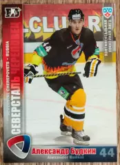Карточка КХЛ. Александр Будкин Северсталь. 2010-2011 SeReal