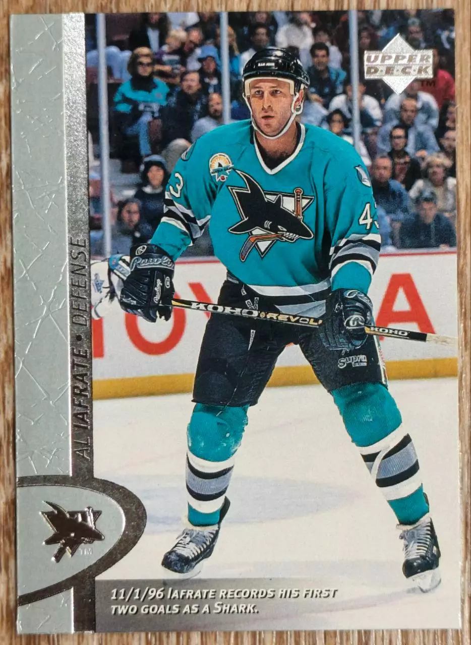 Карточка NHL. Эл Айэфрейти/Al Iafrate Сан-Хосе