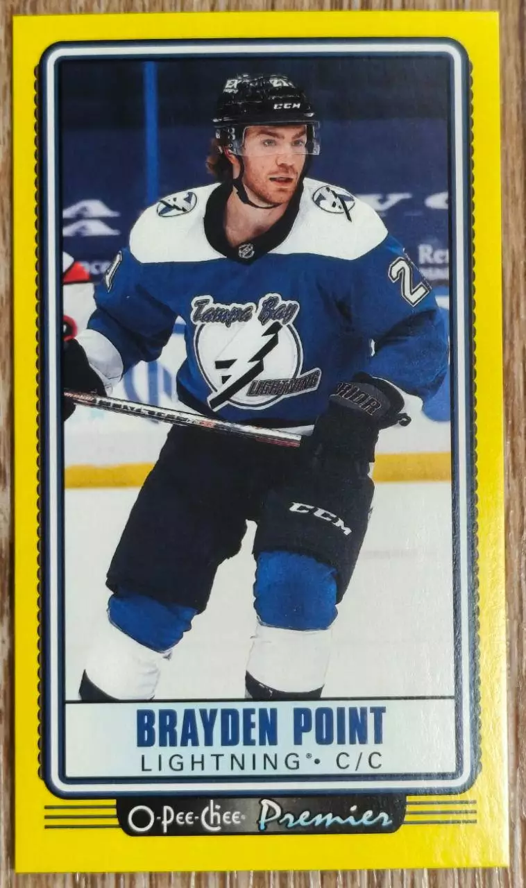 Карточка NHL. Брэйден Пойнт/Brayden Point Тампа