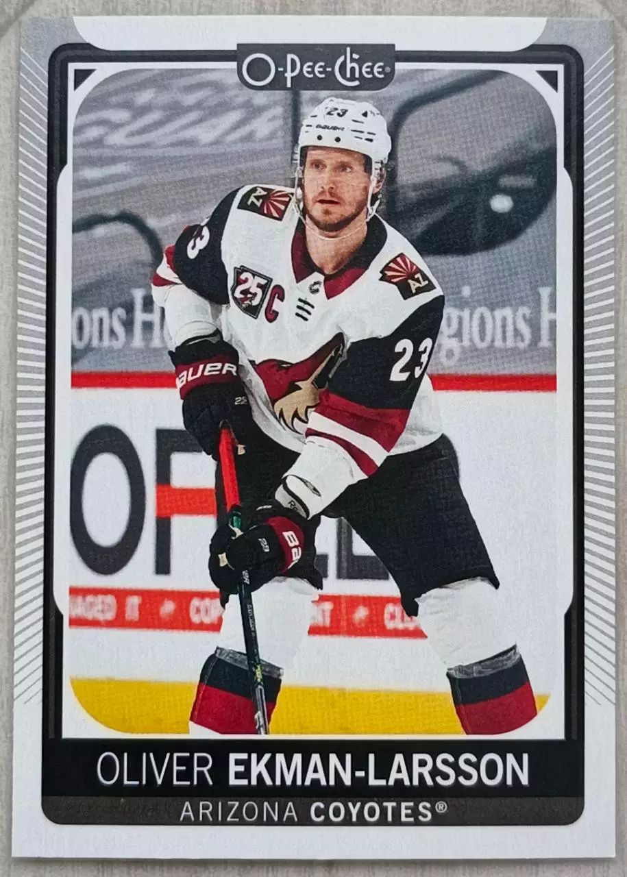 Карточка NHL. Оливер Экман-Ларссон/Oliver Ekman-Larsson Аризона