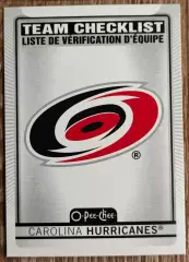 Карточка NHL. Чеклист/Checklist. O-Pee-Chee 2021-2022. Каролина
