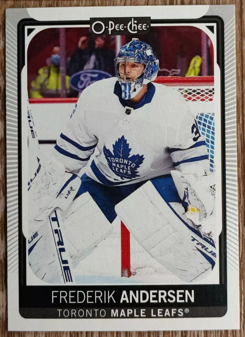Карточка NHL. Фредерик Андерсен/Frederik Andersen Торонто