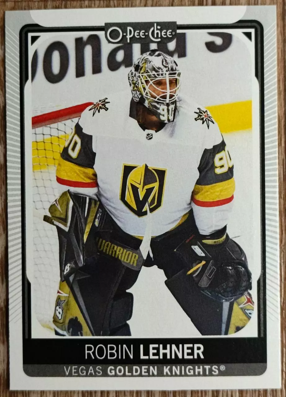 Карточка NHL. Робин Ленер/Robin Lehner Вегас
