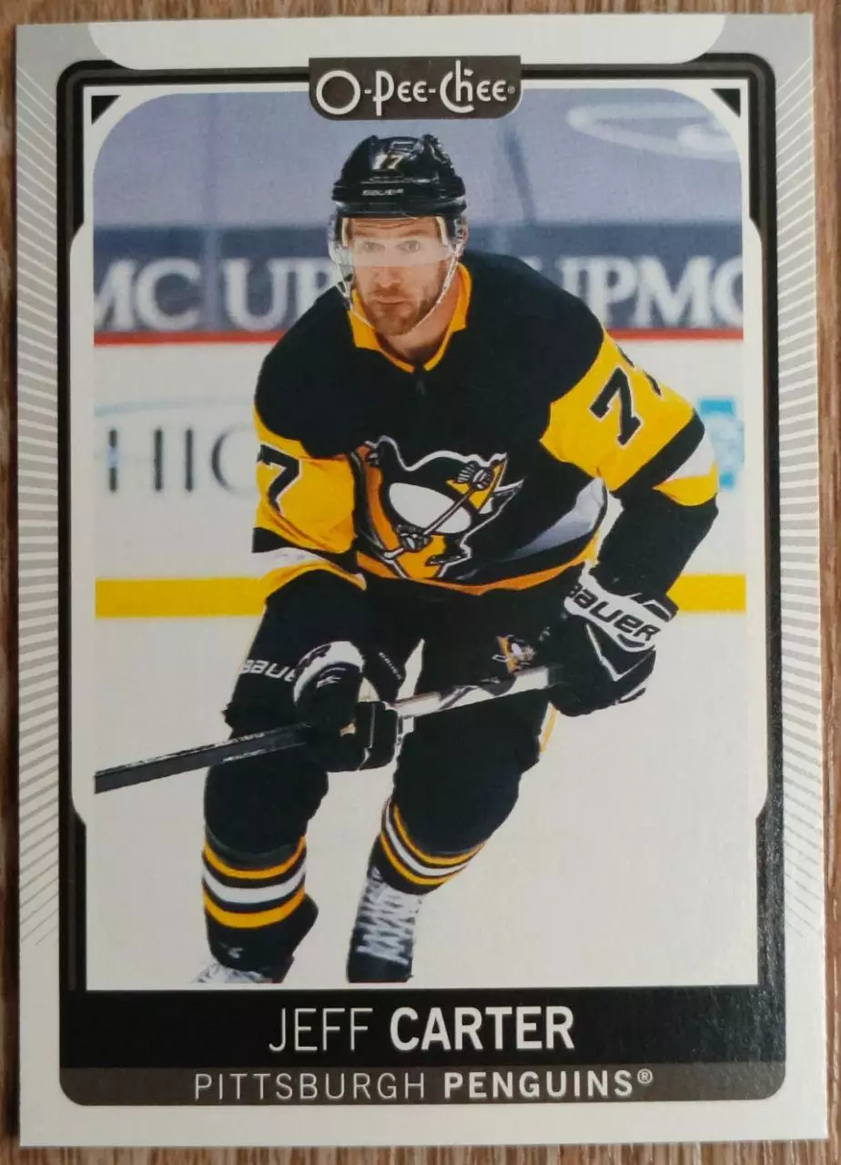 Карточка NHL. Джефф Картер/Jeff Carter Питтсбург