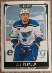 Карточка NHL. Джастин Фолк/Justin Faulk Сент-Луис