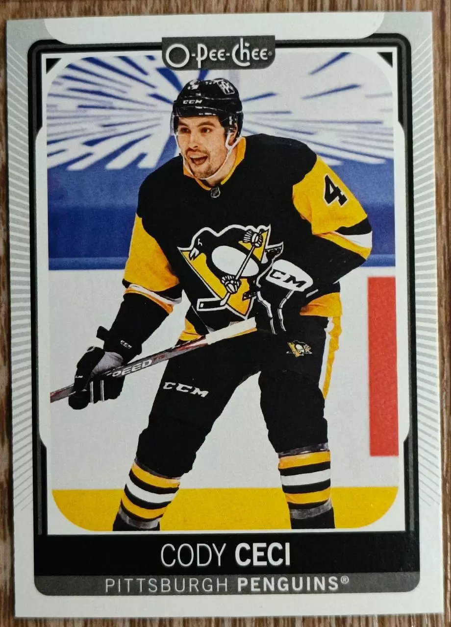 Карточка NHL. Коди Сиси/Cody Ceci Питтсбург