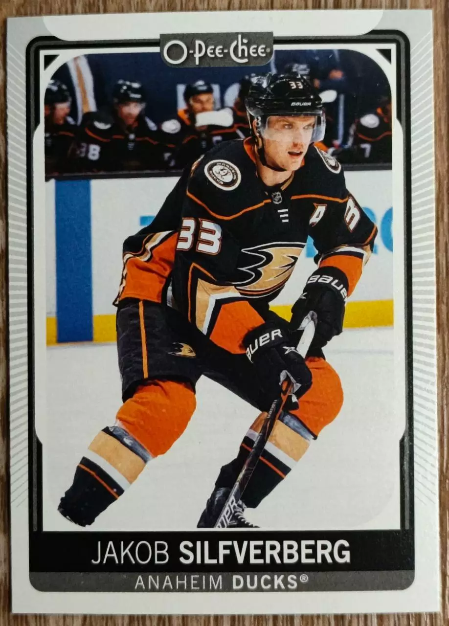 Карточка NHL. Якоб Сильверберг/Jakob Silfverberg Анахайм