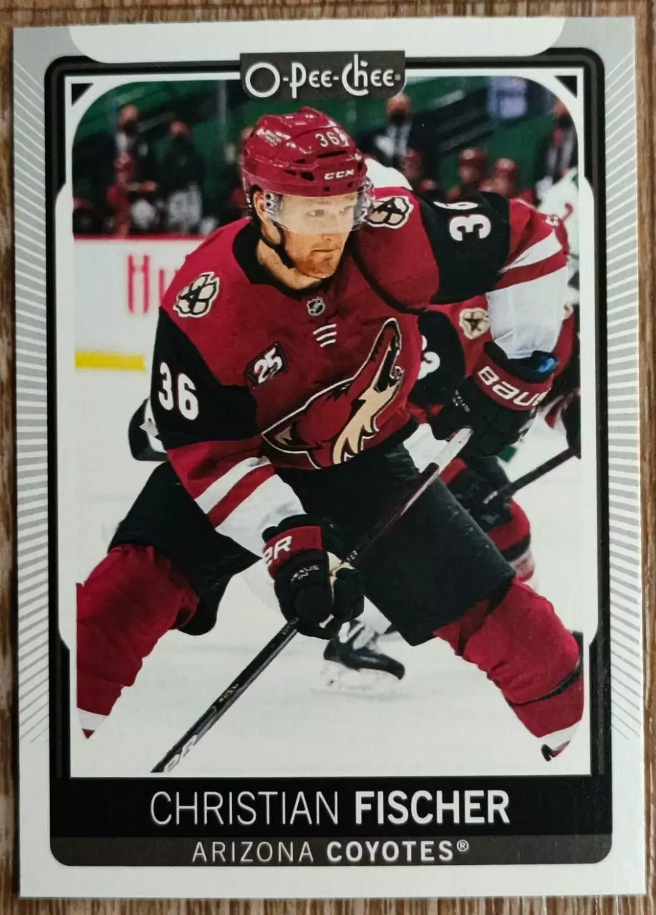 Карточка NHL. Кристиан Фишер/Christian Fischer Аризона