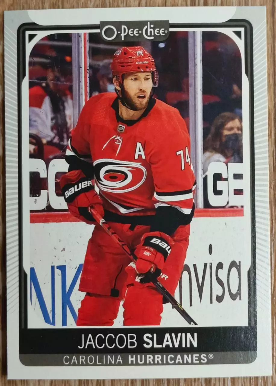Карточка NHL. Джейккоб Слэвин/Jaccob Slavin Каролина