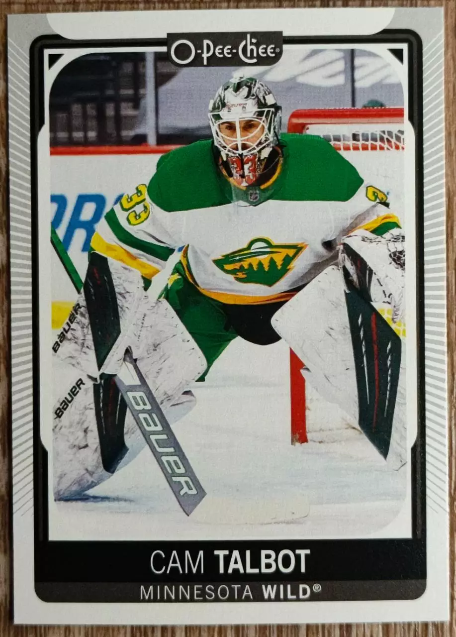 Карточка NHL. Кэм Тальбо/Cam Talbot Миннесота