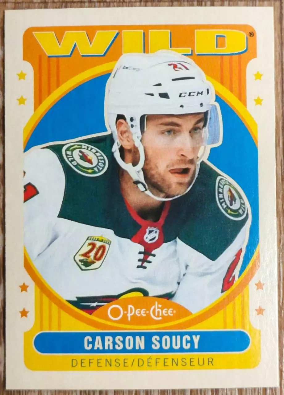 Карточка NHL. Карсон Суси/Carson Soucy Миннесота