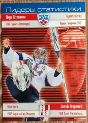 Карточка КХЛ. Якуб Штепанек. СКА. Лидеры статистики. 2012-2013 SeReal