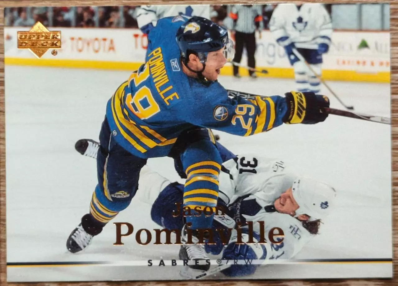 Карточка NHL. Джейсон Поминвилл/Jason Pominville Баффало