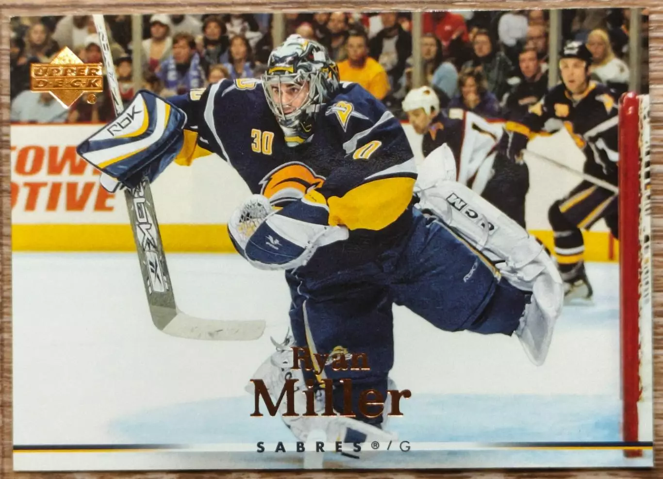 Карточка NHL. Райан Миллер/Ryan Miller Баффало