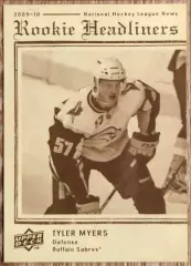 Карточка NHL. Тайлер Майерс/Tyler Myers Баффало