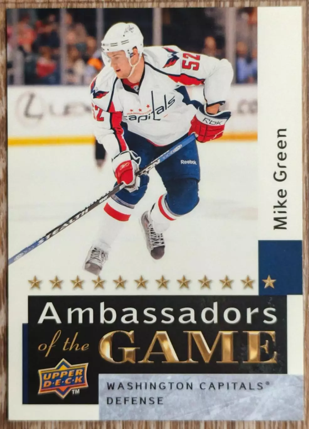 Карточка NHL. Майк Грин/Mike Green Вашингтон