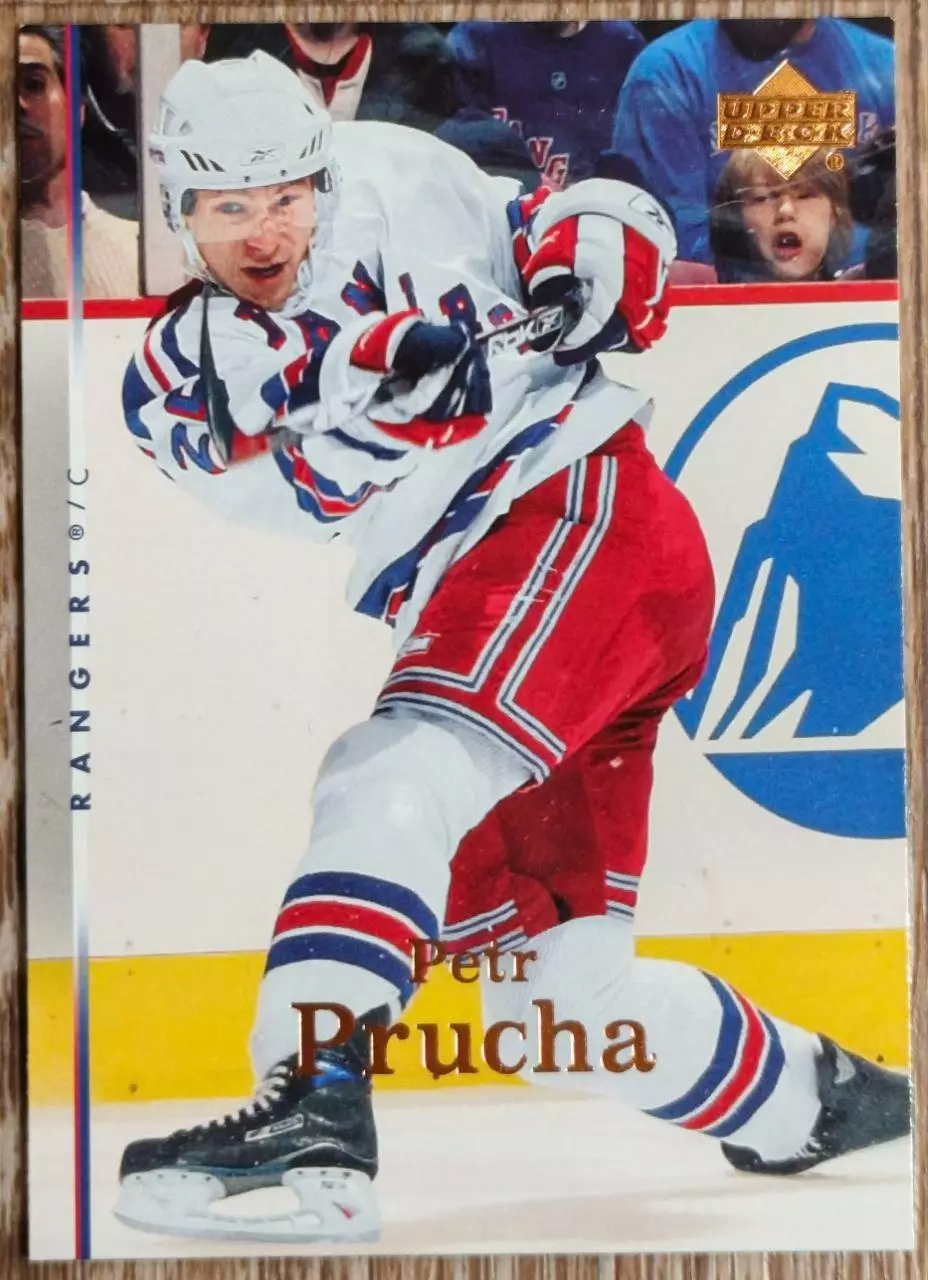 Карточка NHL. Петр Пруха/Petr Prucha Нью-Йорк Рейнджерс
