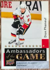 Карточка NHL. Дион Фанеф/ Dion Phaneuf Калгари