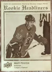 Карточка NHL. Мэтт Пелек/Matt Pelech Калгари