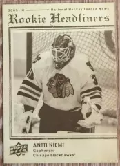 Карточка NHL. Антти Ниеми/Antti Niemi Чикаго