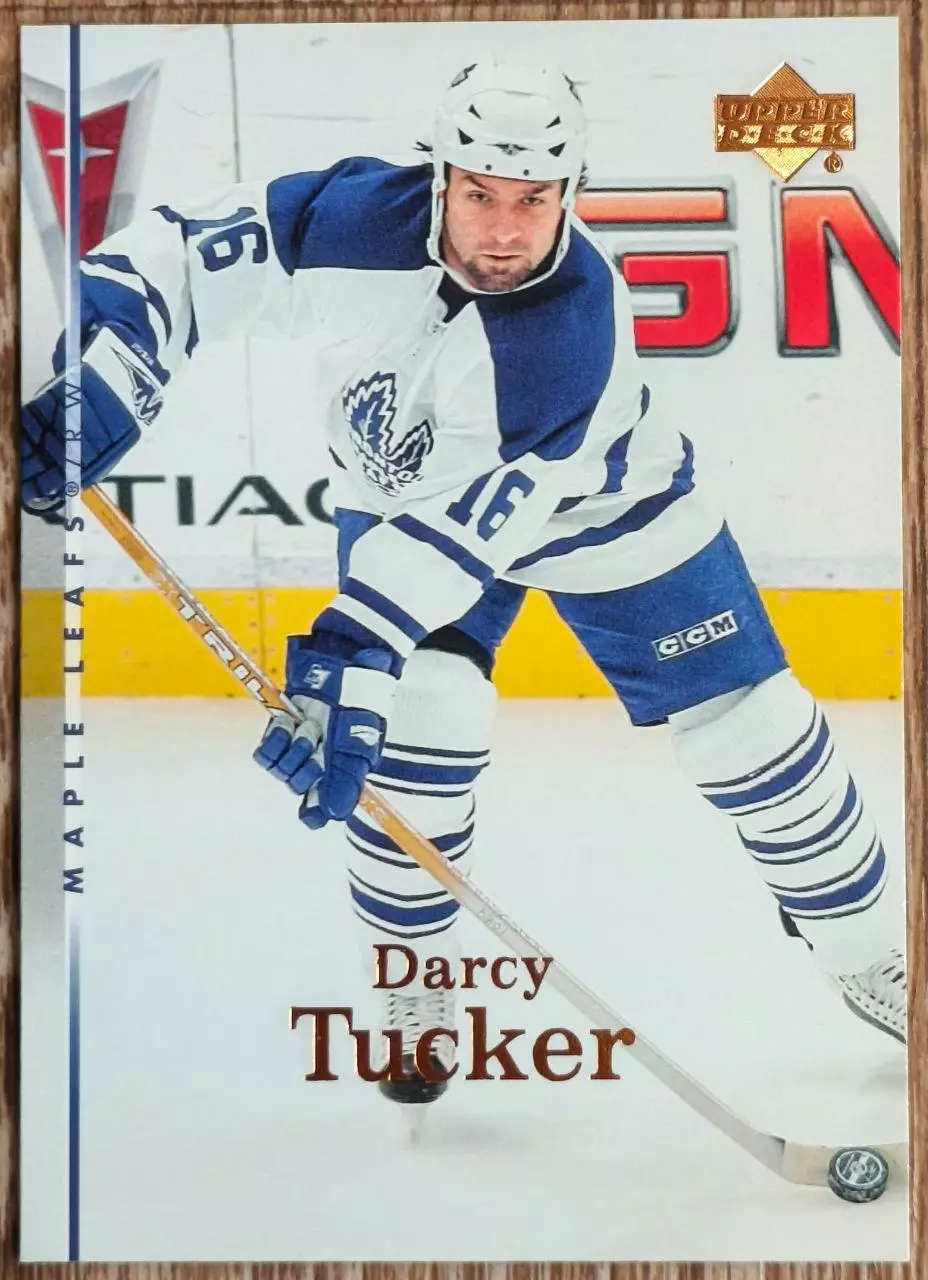 Карточка NHL. Дарси Такер/Darcy Tucker Торонто