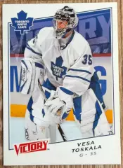 Карточка NHL. Веса Тоскала/Vesa Toskala Торонто