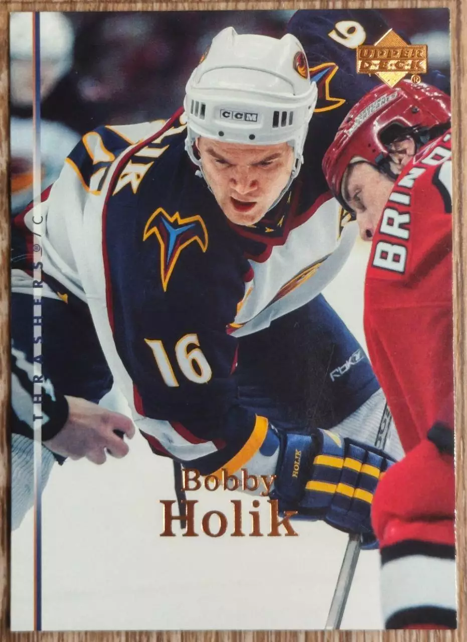 Карточка NHL. Бобби Холик/Bobby Holik Атланта
