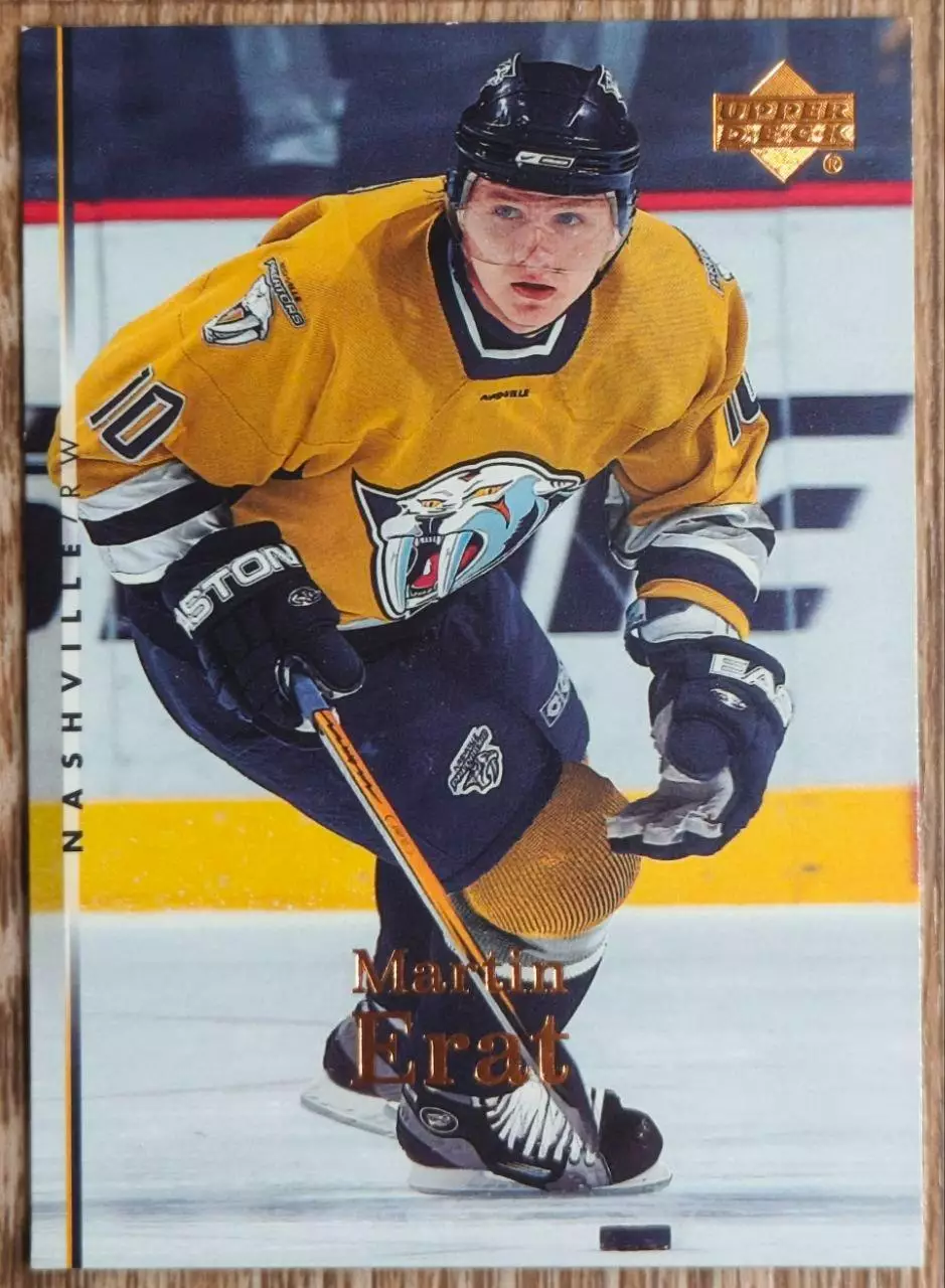 Карточка NHL. Мартин Эрат/Martin Erat Нэшвилл