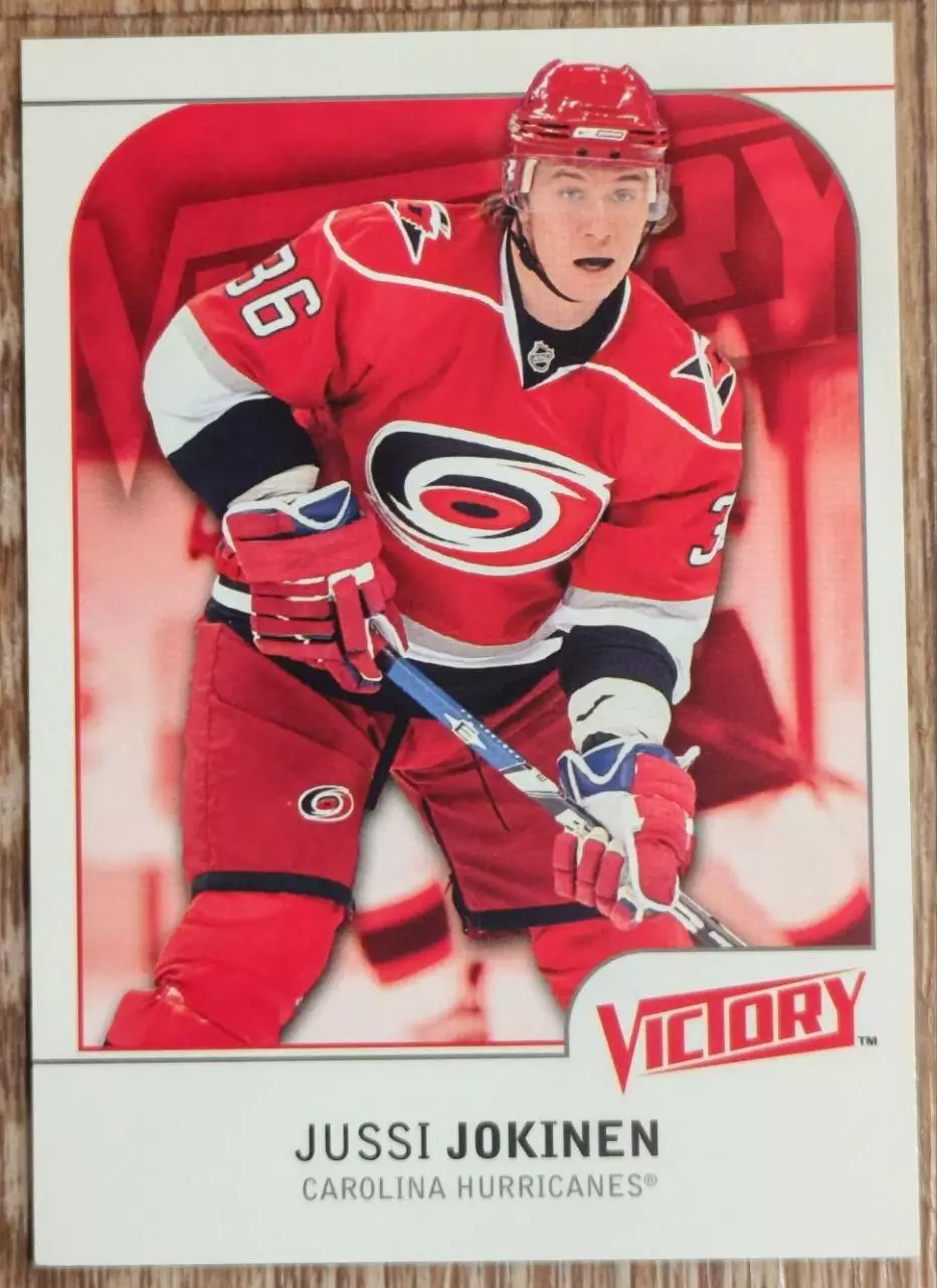 Карточка NHL. Юсси Йокинен/Jussi Jokinen Каролина